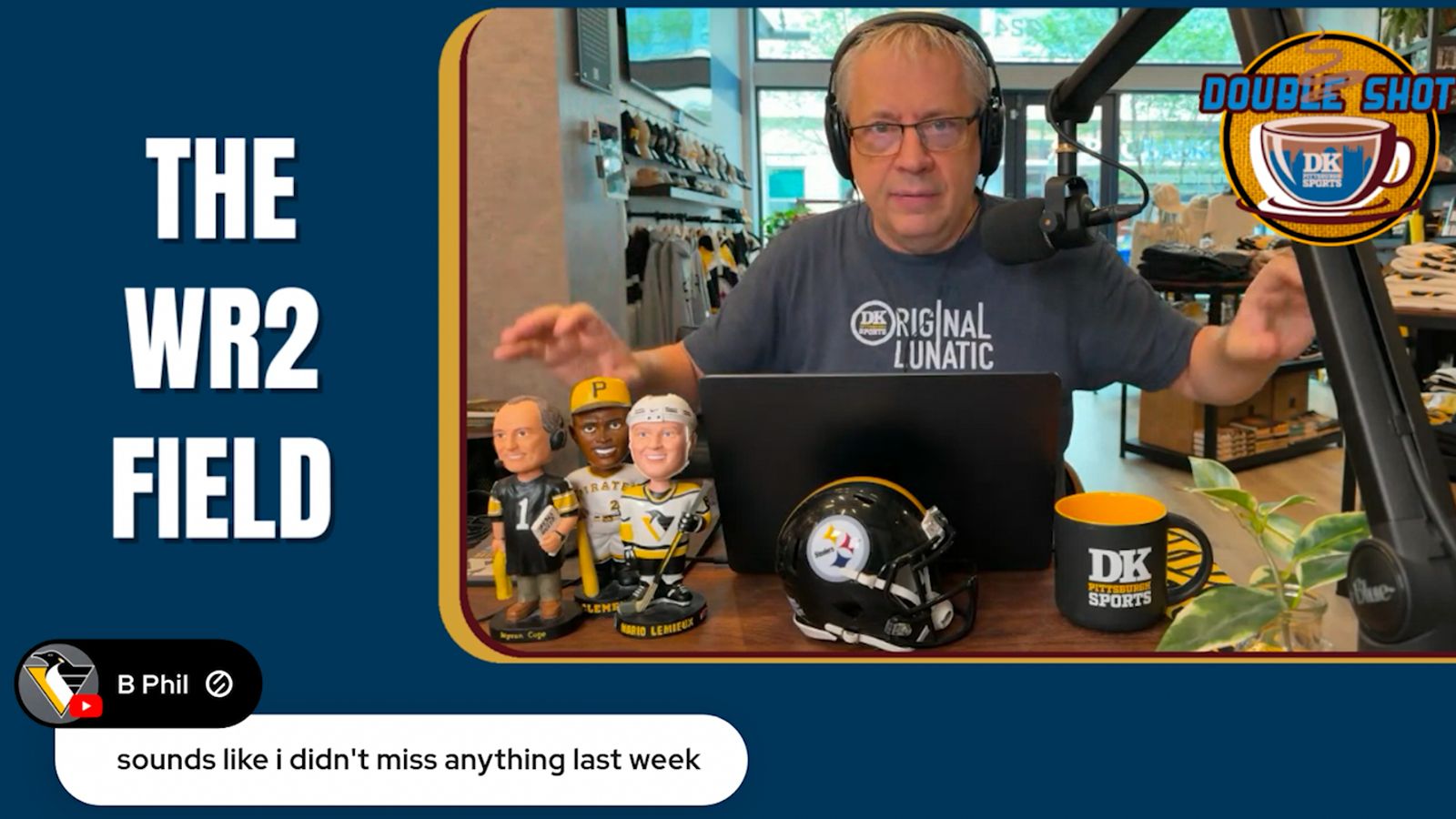 DK’s Double Shot of Steelers: The WR2 field taken in Downtown (Videos)